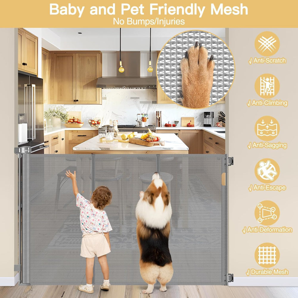 Stcockis scratch resistant mesh stays clear and safe during contact