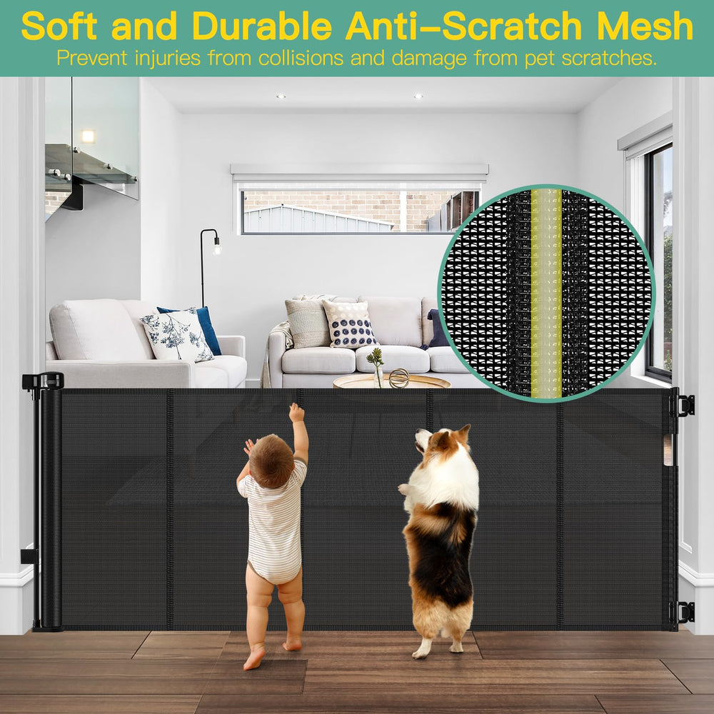 Stcockis soft mesh barrier cushions playtime for kids and pets.