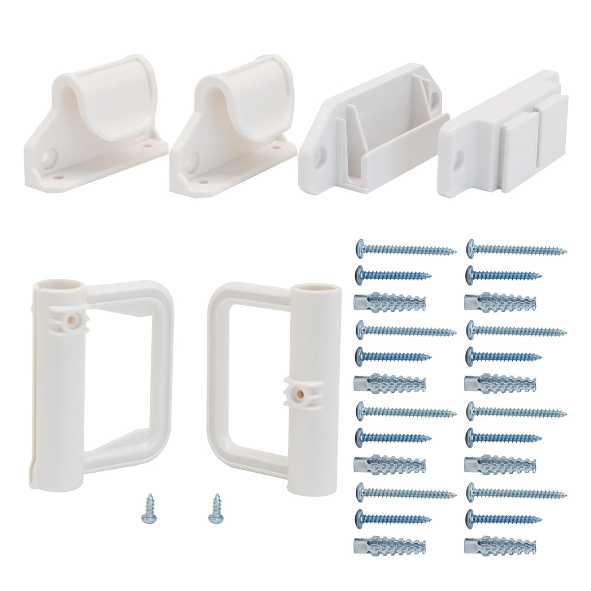 Stcockis top mounting bracket for retractable gate provides secure installation and easy adjustments.