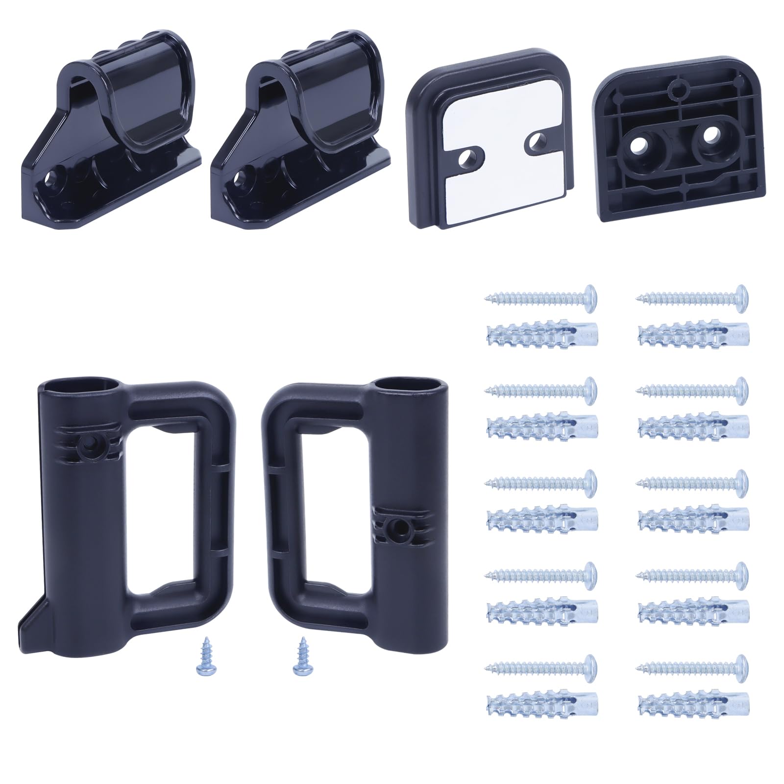 Stcockis wall mounting brackets for secure installation of retractable gates