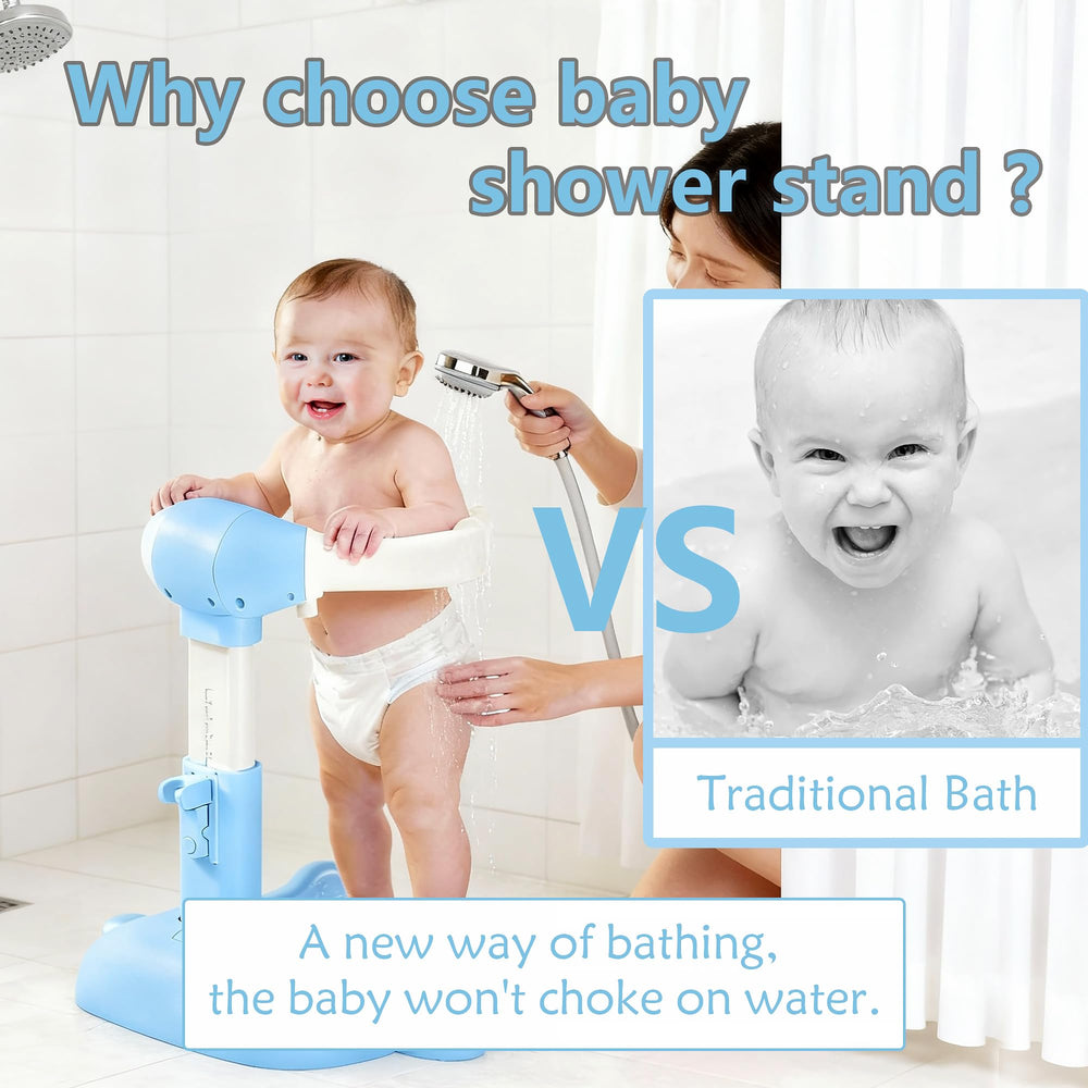 SteelSuperb pinch-proof arms minimize skin pinching for calmer bath time.