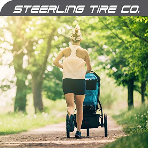 Steerling thick-3-5mm-tube close-up conveys rugged strength for daily stroller use.