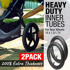 Steerling Tire Co. 3.5mm thick inner-tube emphasizes durability and longer life potential.