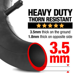 Steerling Tire Co self-sealing inner tube for puncture repair during jogs.