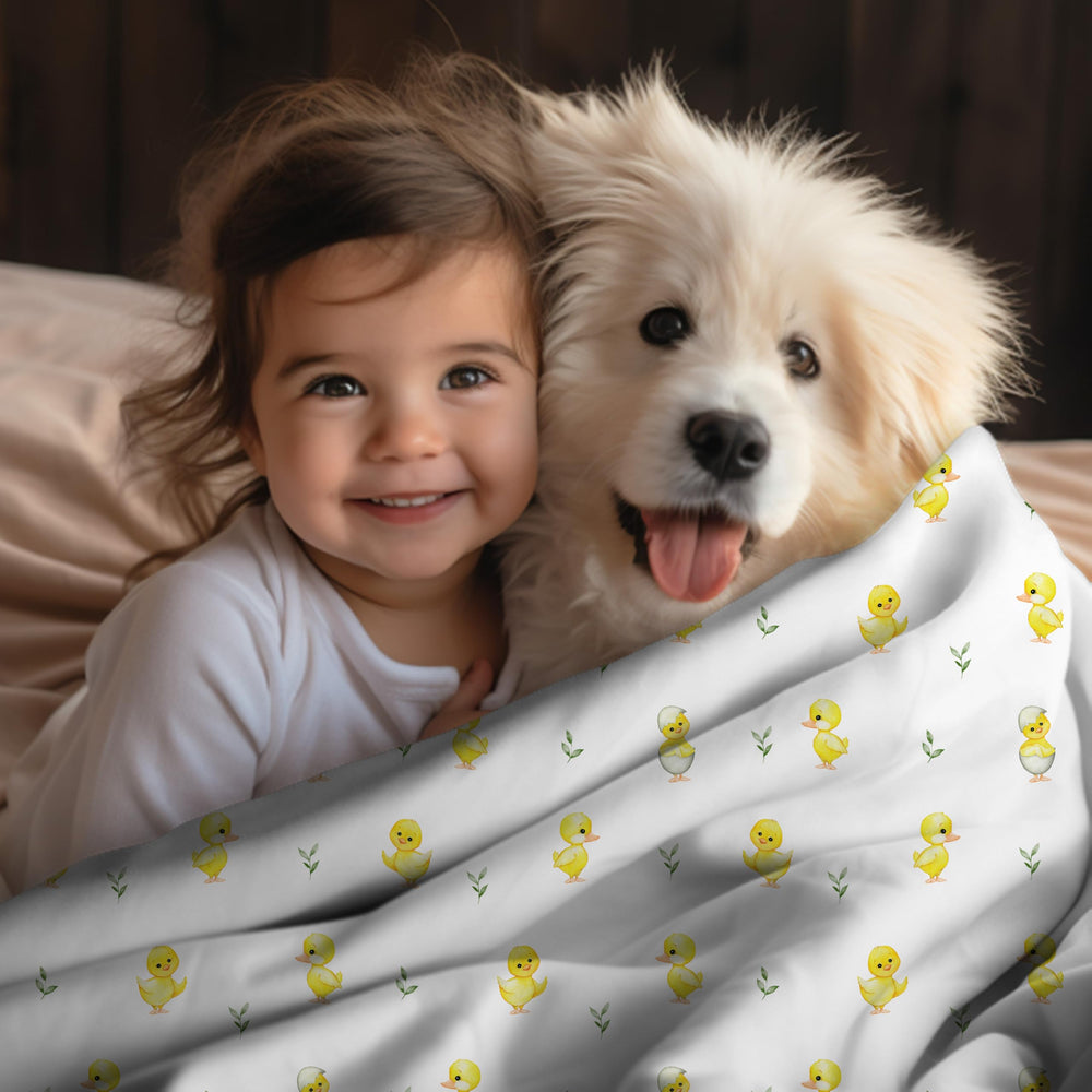 Stellar Kiddos easy-care fade-resistant fabric stays soft wash after wash.