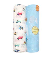 Stellar Kiddos Muslin Swaddle soft texture for gentle baby comfort