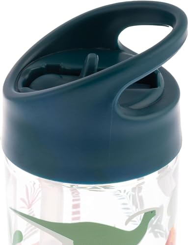 Stephen Joseph flip-top bottle lid open showing easy sipping design.