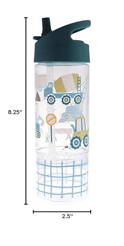 Stephen Joseph Kids Sip and Snack Bottle dishwasher-safe on top rack for easy cleanup