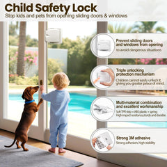 STERGDE child-safety feature addresses curious youngsters and pets without heavy installation.