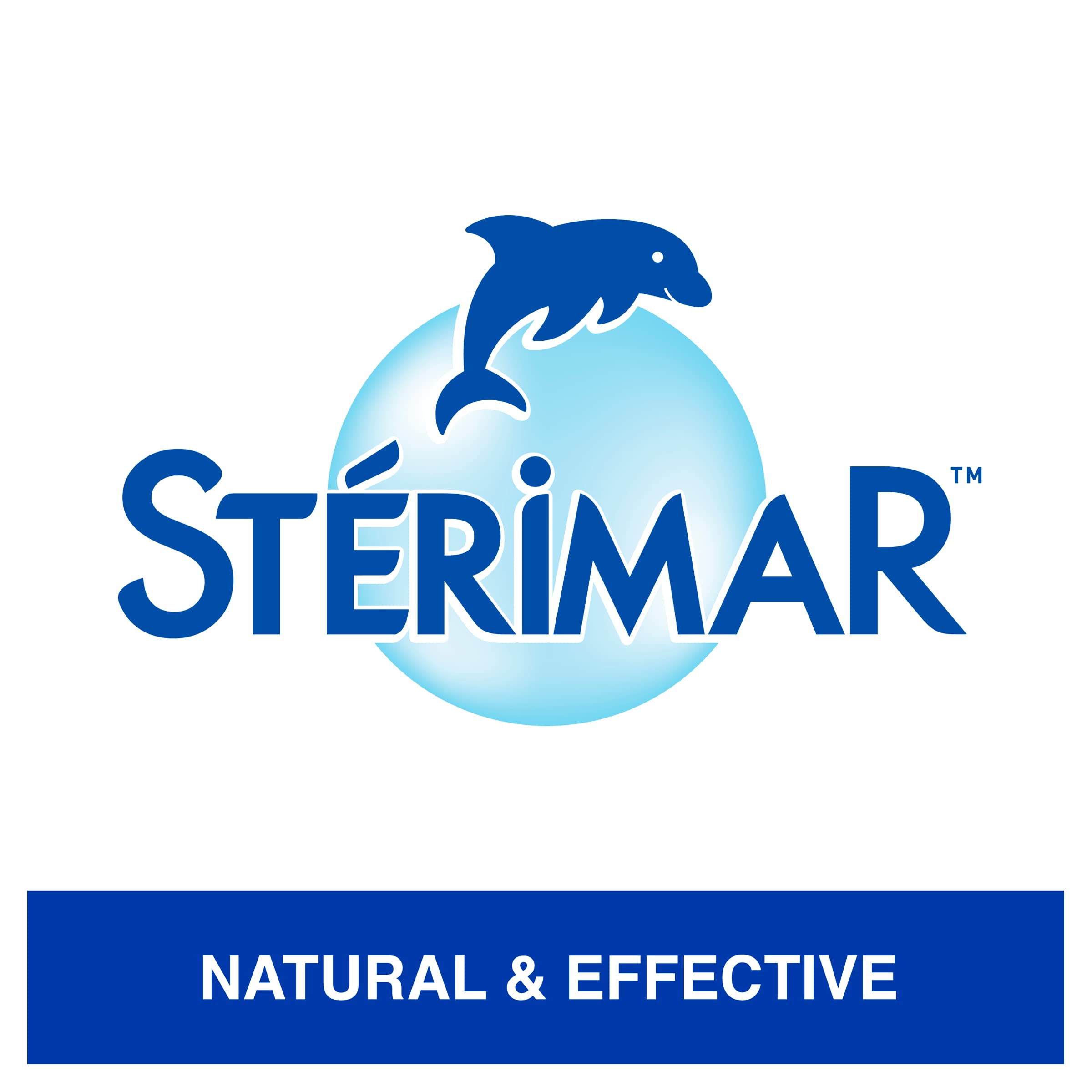Sterimar Baby 100%-natural sea-water label emphasizing purity.