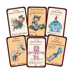 Steve Jackson Games Munchkin Warm Fuzzies under couch dust bunnies spark imagination.