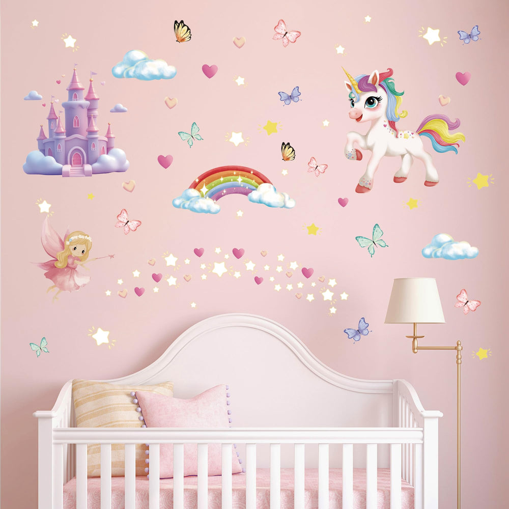 Sticeard waterproof vinyl wall decals stay vibrant on smooth walls.