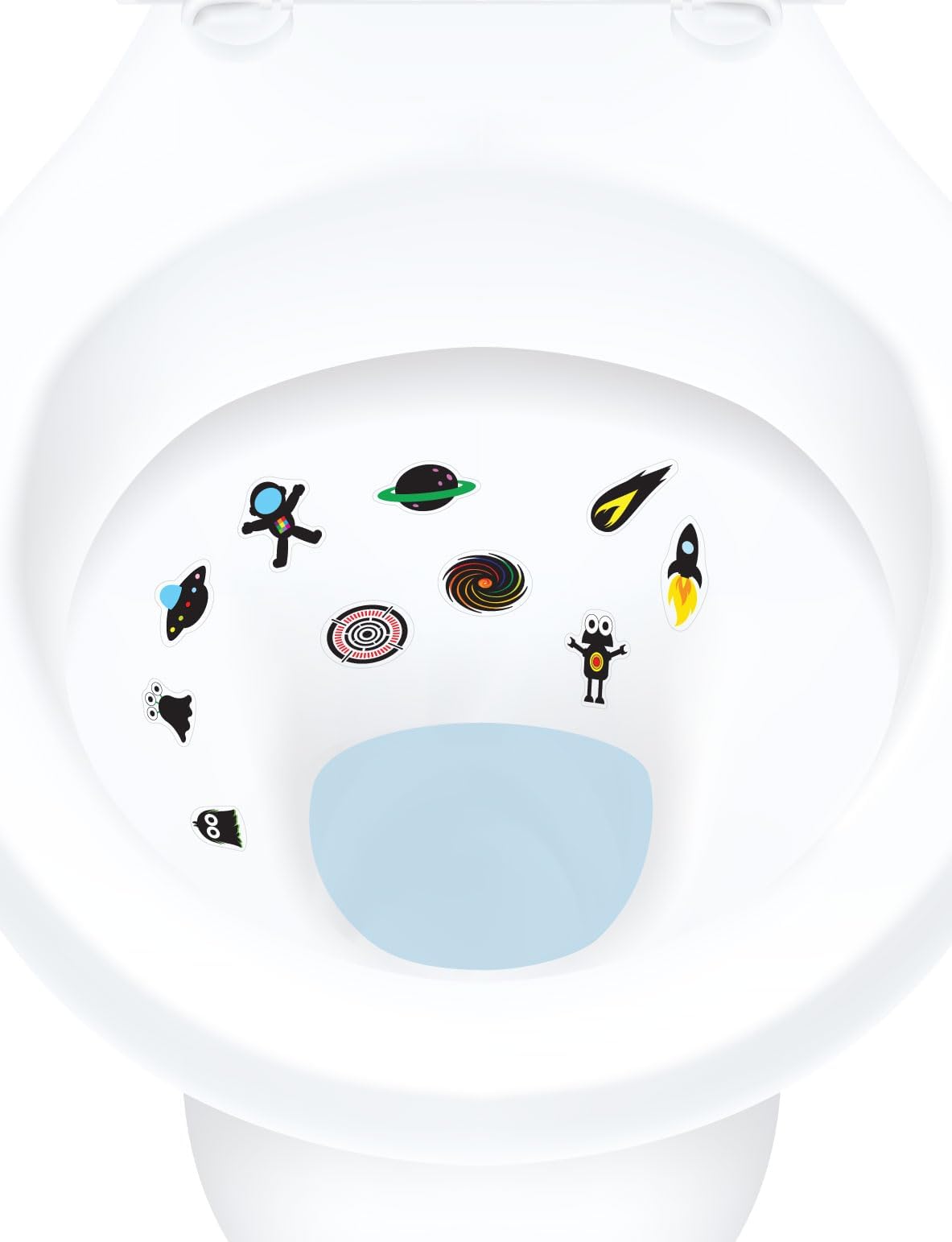 Stick & Aim targets on wet surface with smoothing tool ensure secure adhesion.