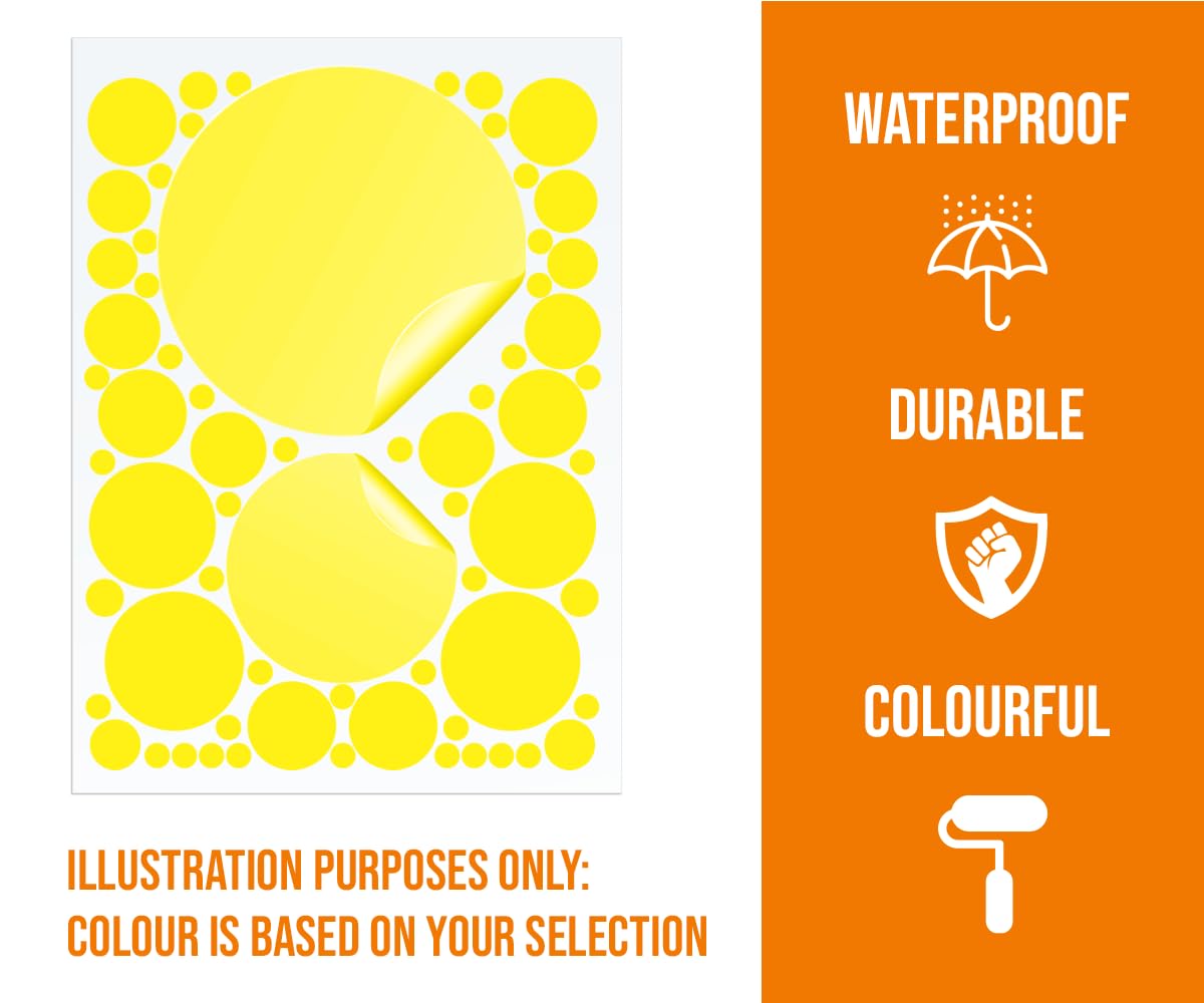 StickerDeen polka-dot circle variety pack elevates classrooms with playful decor