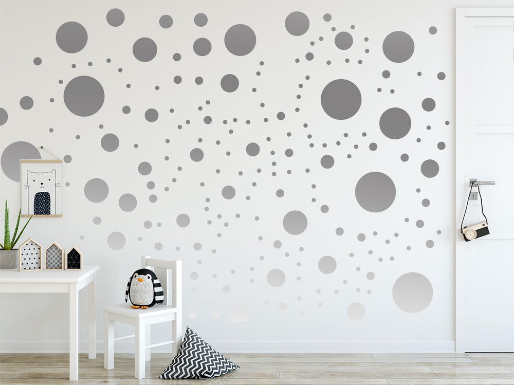 StickerDeen wall dots decorative accents suited for nurseries and kids' rooms.