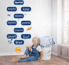 Stiiickraft hopscotch game floor decals playroom — interactive movement and fun.