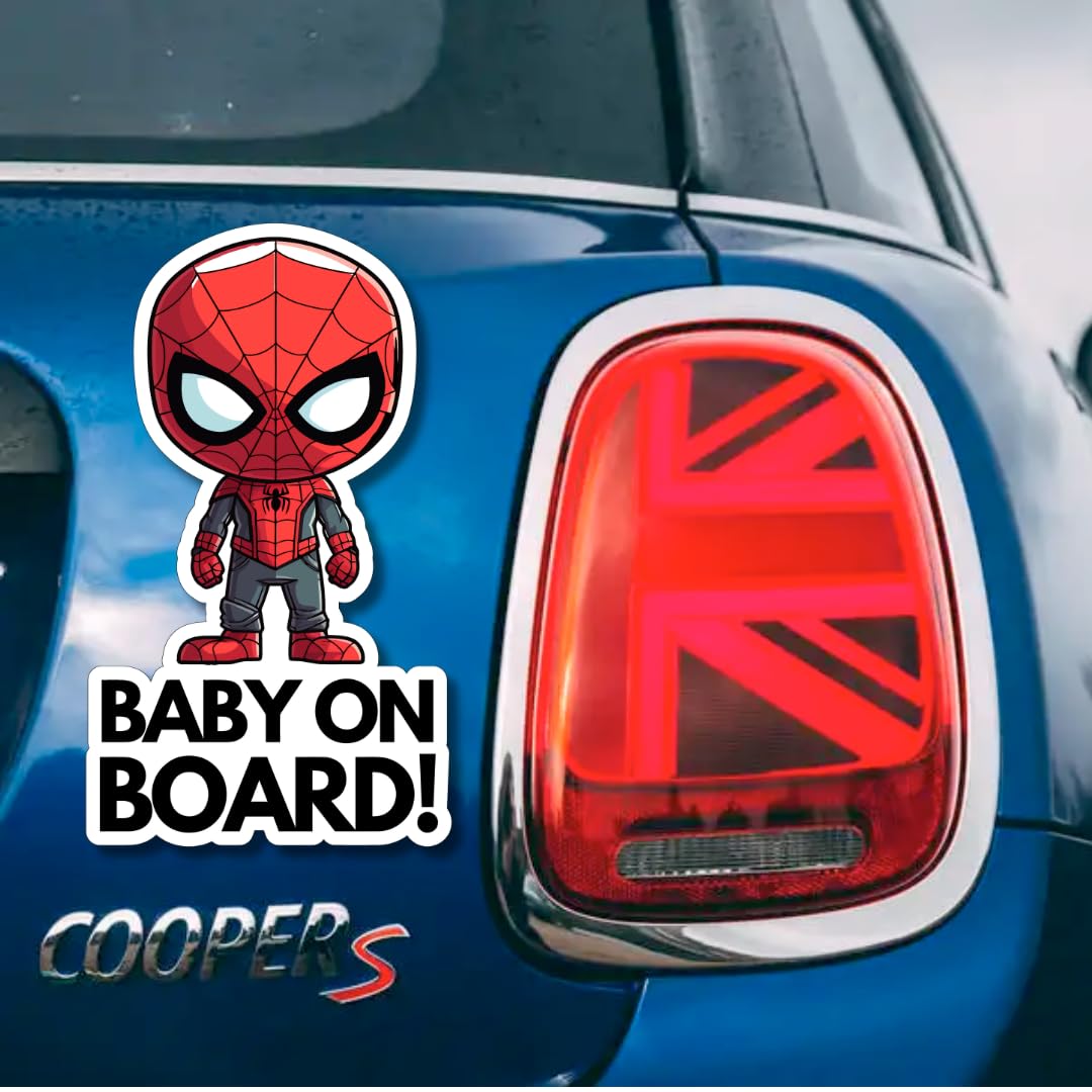 STIXORAMA royal-charm-spider-design sticker adds fun detail to your vehicle