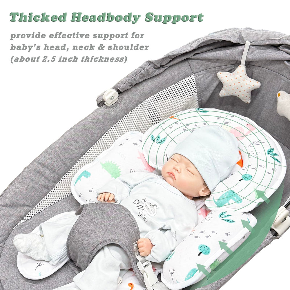 StoHua car-seat insert shown attached to stroller for versatile travel comfort