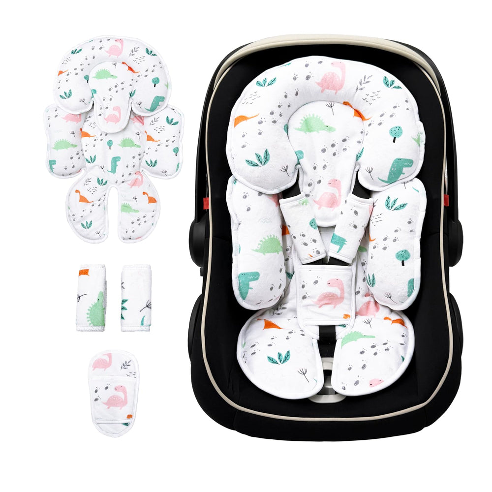 StoHua infant car seat insert provides cozy neck support for a peaceful car ride