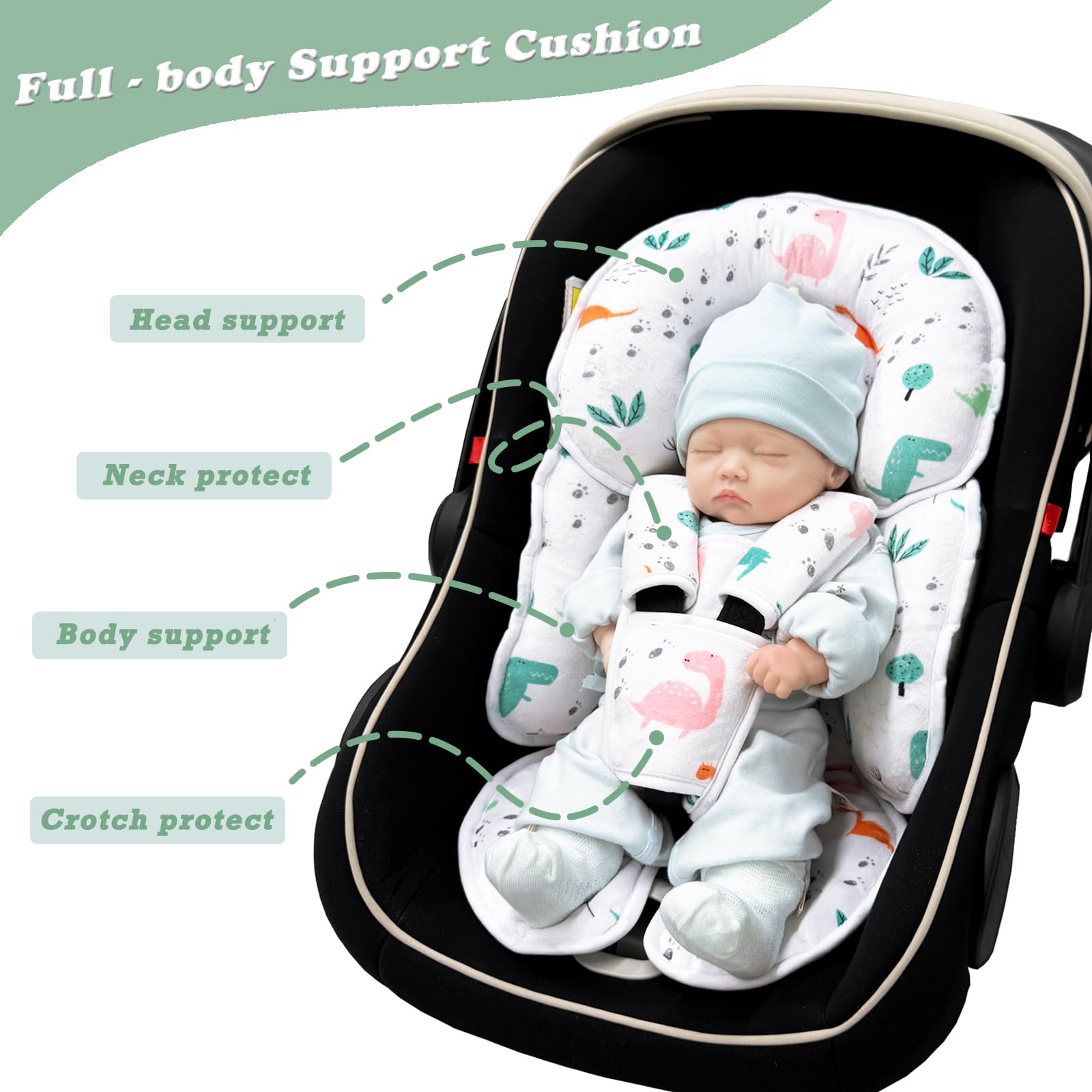StoHua strap covers protect harness areas during adventures