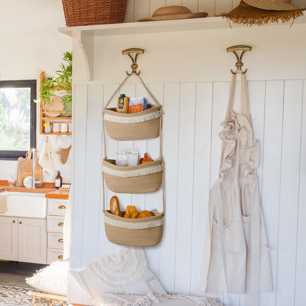 STOBS K basket in a living space to tidy the playroom