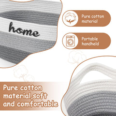 STOBSK dog toy basket handle-side view shows portable storage solution.