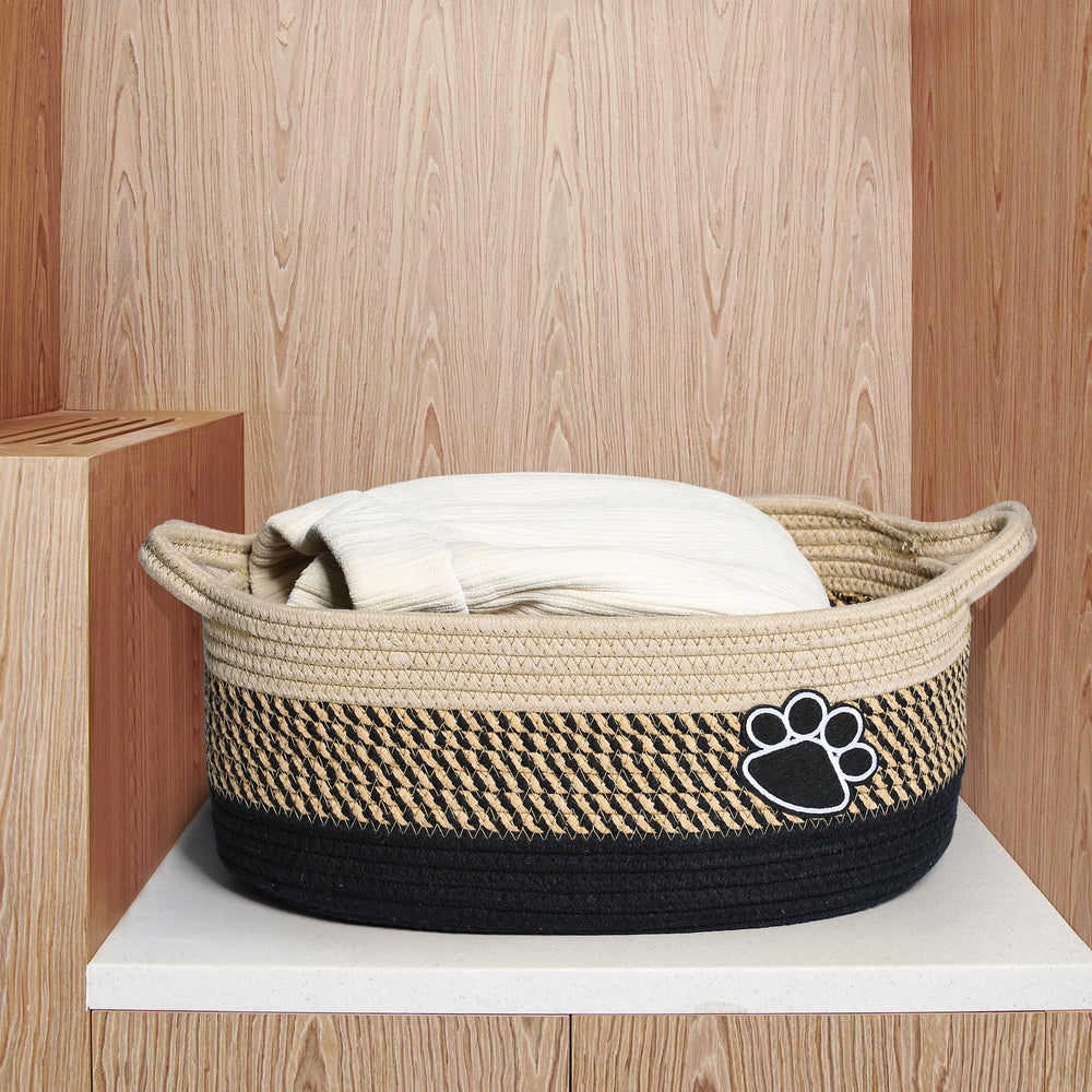 STOBSK dog toy bin organizer helps tidy pets' playthings easily.