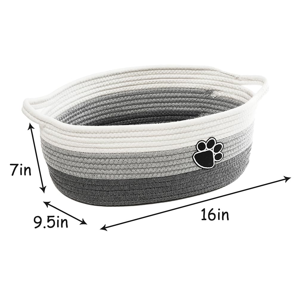 STOBS K living room organizer basket blends with sofa and shelves.