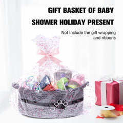 STOBSK rope storage basket with wood accent adds warm decor while organizing.