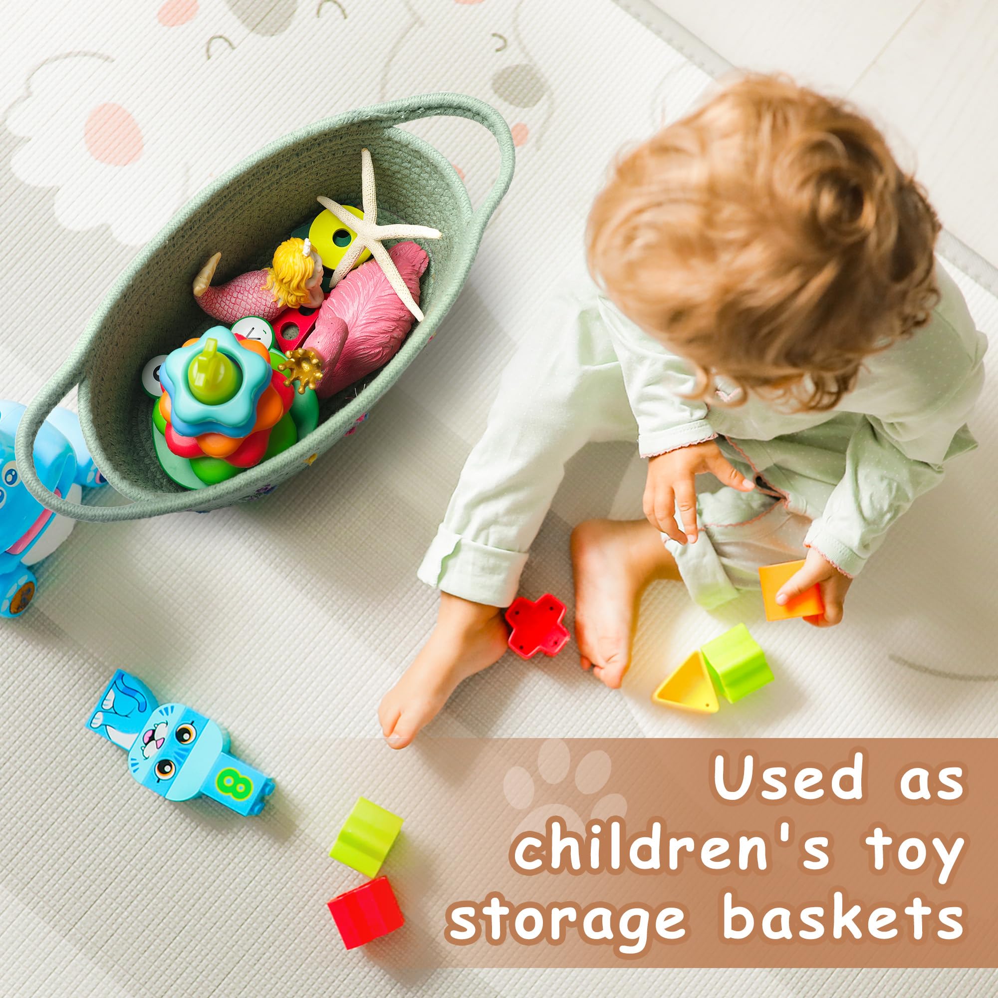 STOBS K toy storage basket suited for kids and pets