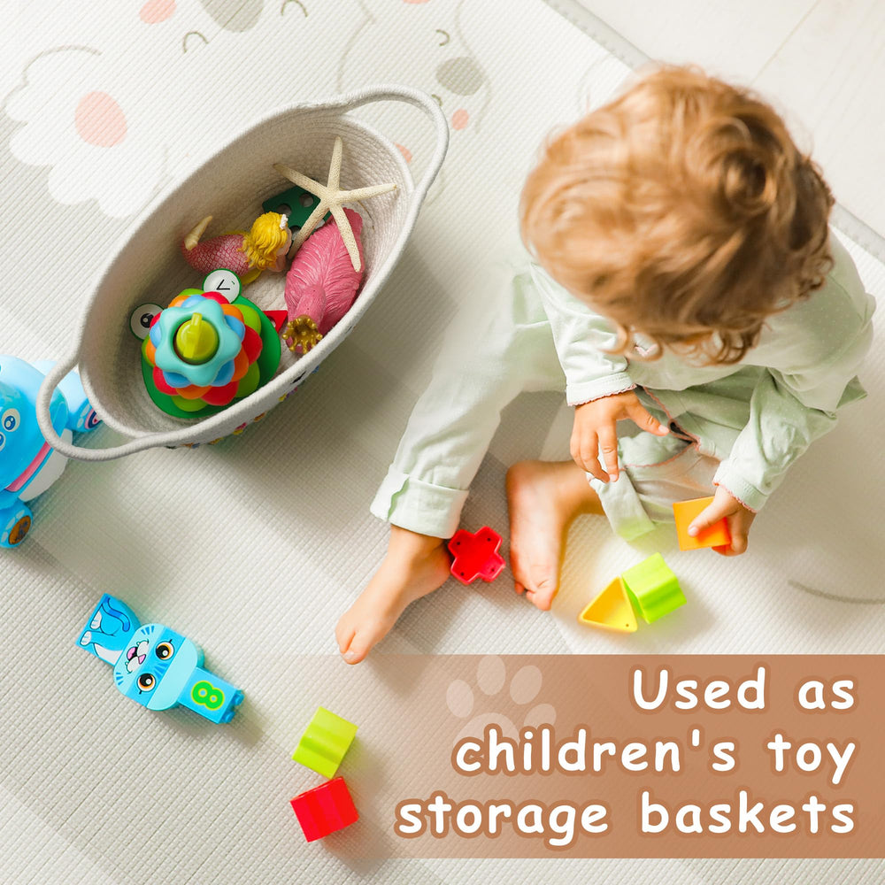 STOBS K toy-storage-basket suitable for dog and cat toys