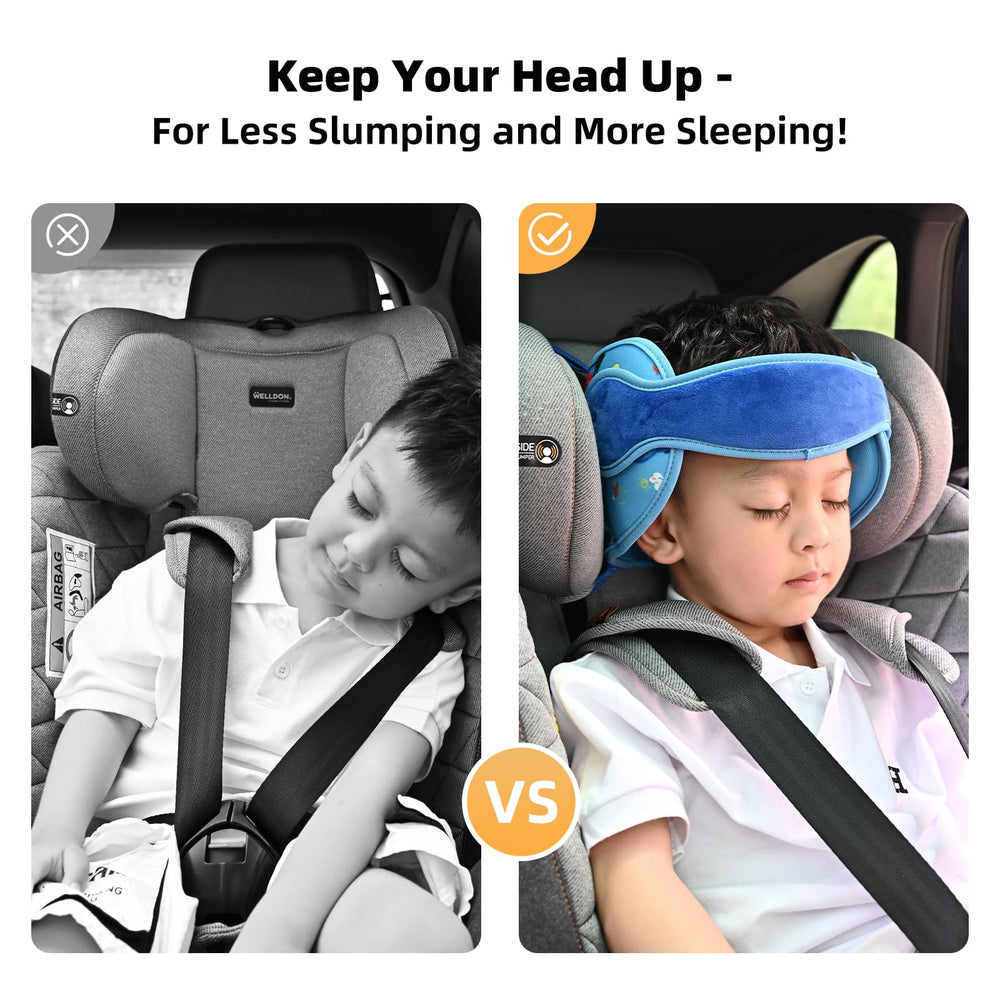 StoHua adjustable headband strap in use provides stable neck support.