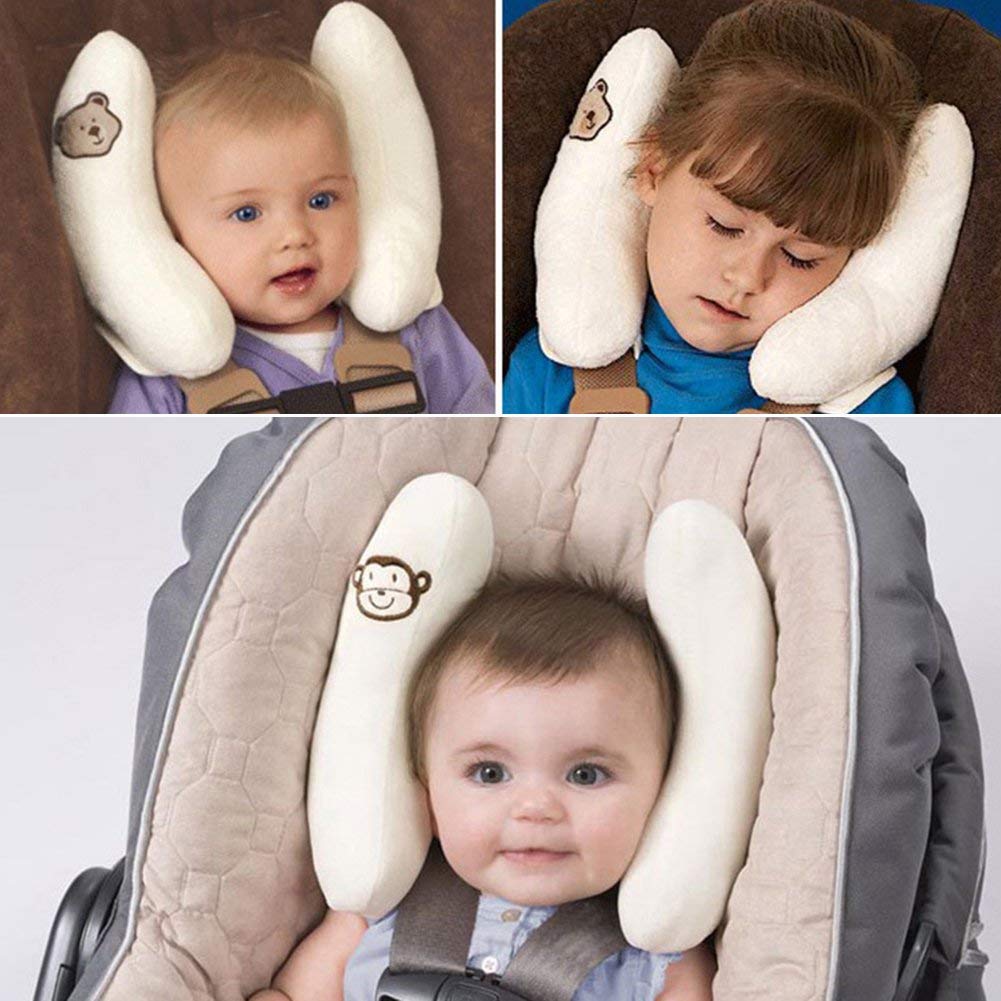 StoHua adjustable infant neck support in car seat providing secure comfort