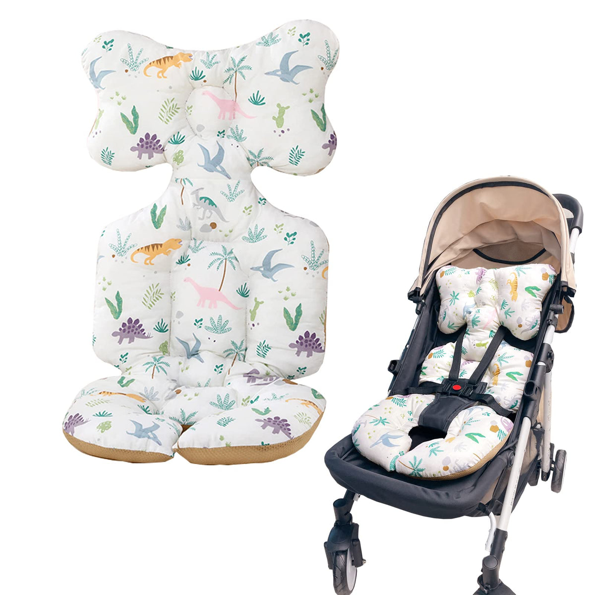 StoHua baby car seat insert offers universal fit for car seats and strollers for enhanced comfort