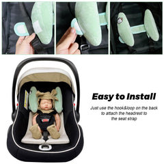 StoHua soft plush fabric creates cozy comfort during car rides and stroller trips.