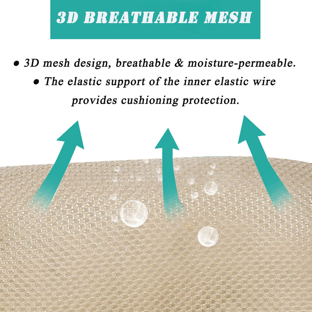 StoHua breathable 3D mesh panel promotes airflow and heat dissipation