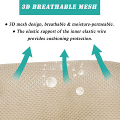 StoHua breathable 3D mesh panel promotes airflow and heat dissipation