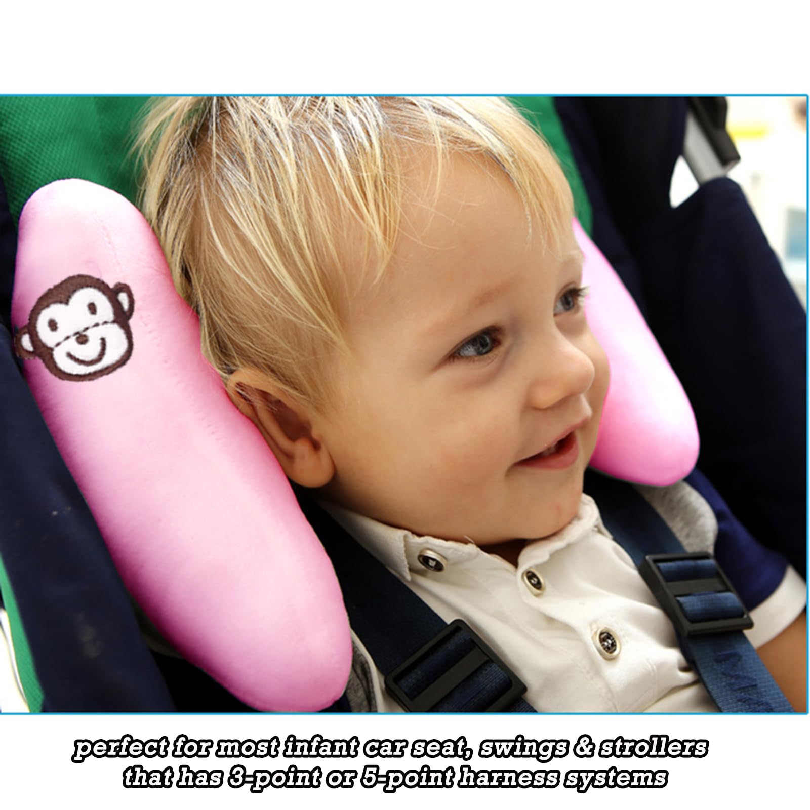 StoHua head protection pillow with soft plush for gentle touch