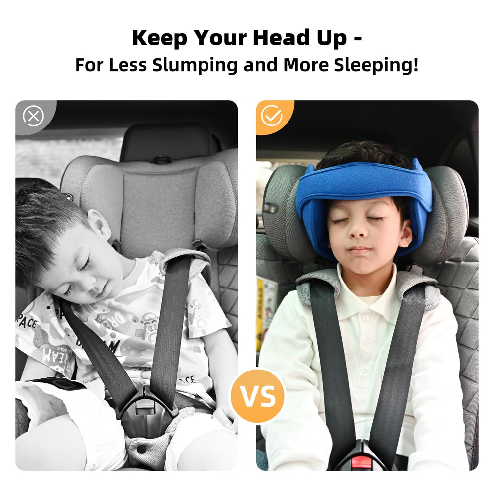 StoHua head support buckle attachment showing easy securing in car seats