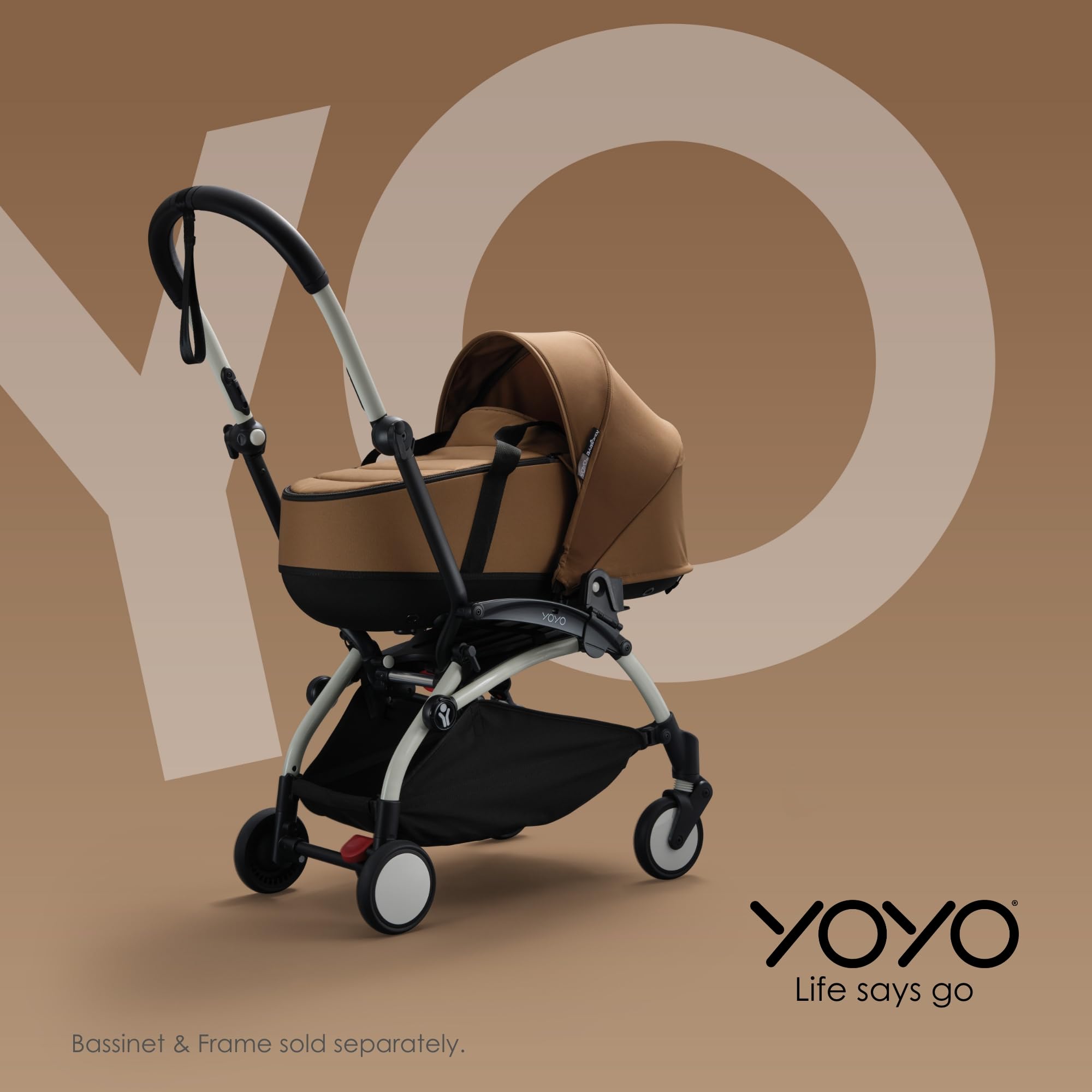 Stokke Babyzen YOYO rain cover provides on-the-go shower protection.