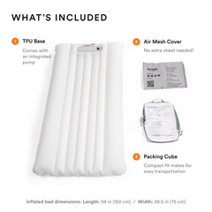 Stokke CloudSleeper full-length bumpers provide child safety during rests