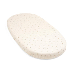 Stokke Sleepi Fitted Sheet V3 Flower Ecru snugly fits Sleepi Bed V3 for peaceful sleep