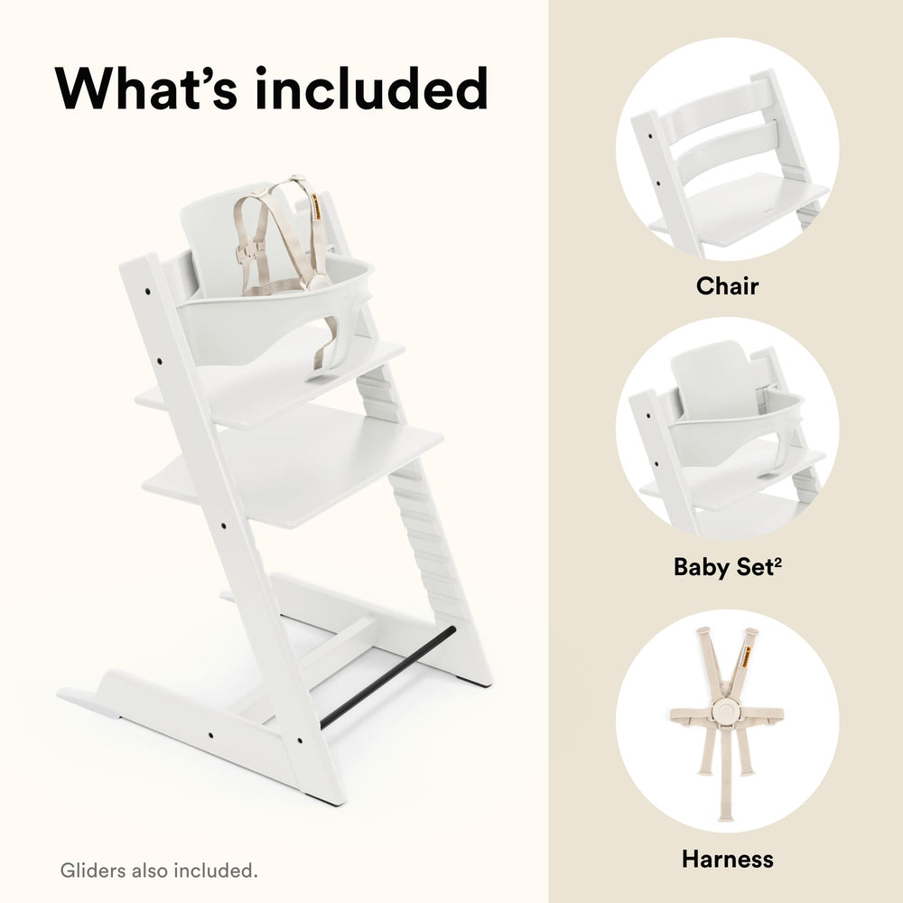 Stokke Tripp Trapp Chair 2 designed to grow with your child through meals.