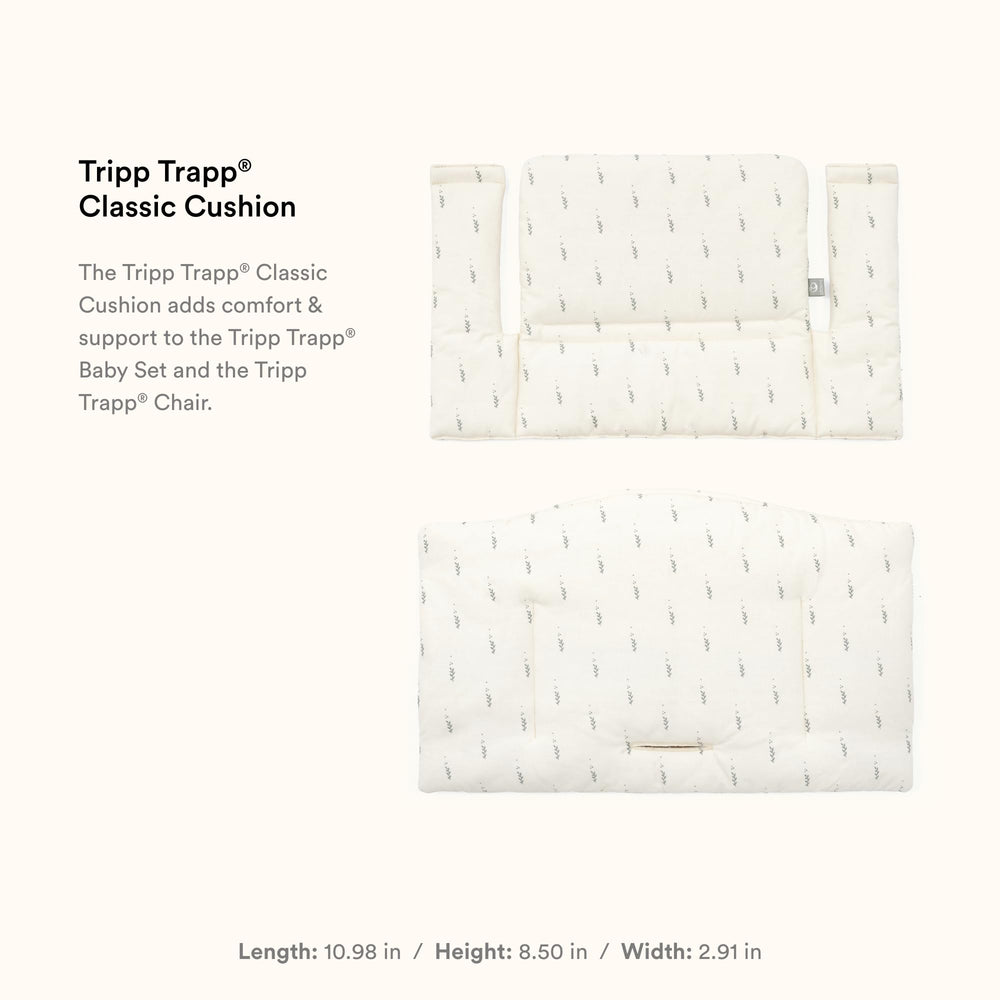 Stokke Tripp Trapp Cushion 2 machine-washable fabric simplifies cleaning