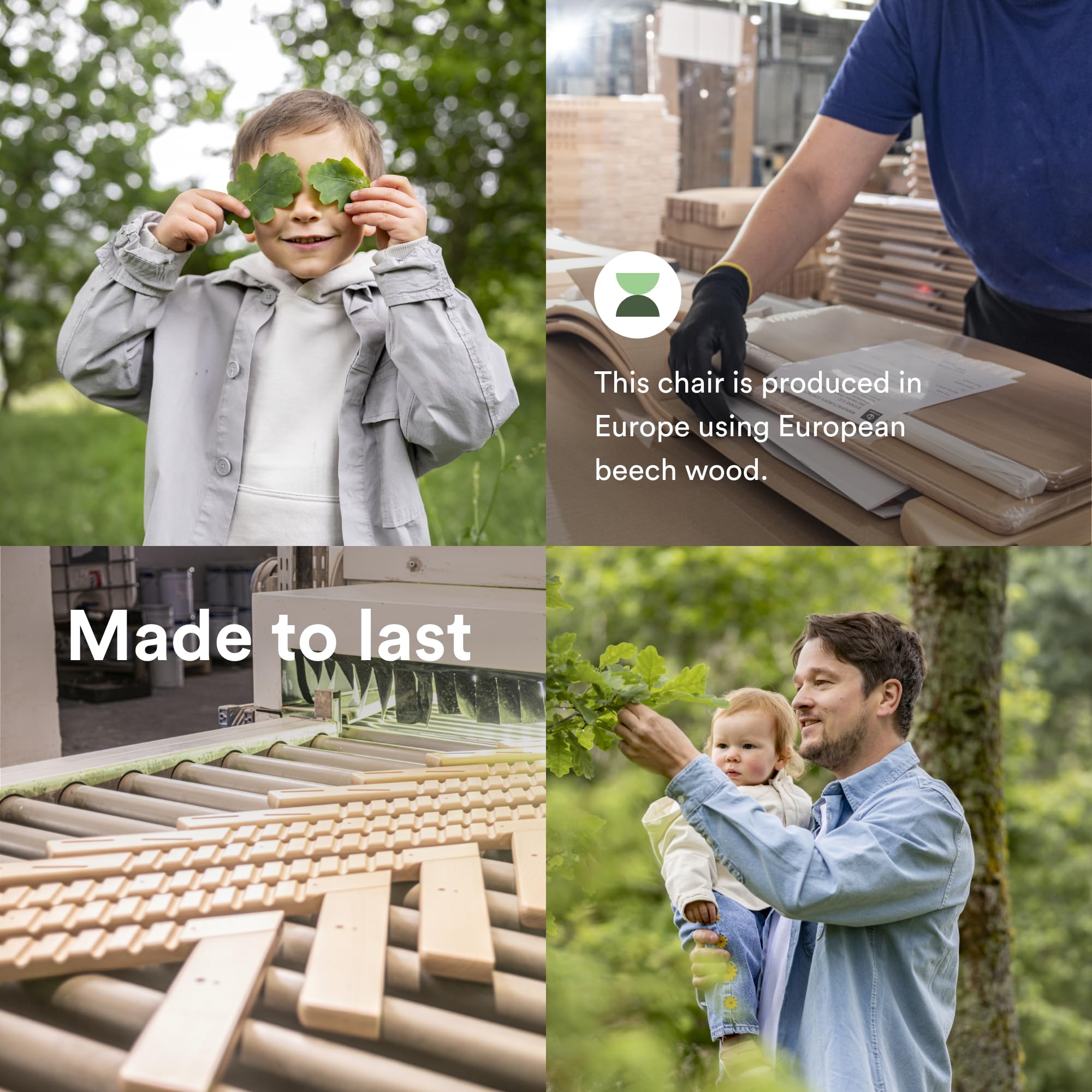 Stokke Tripp Trapp ergonomic design supports lifelong seating from infancy.