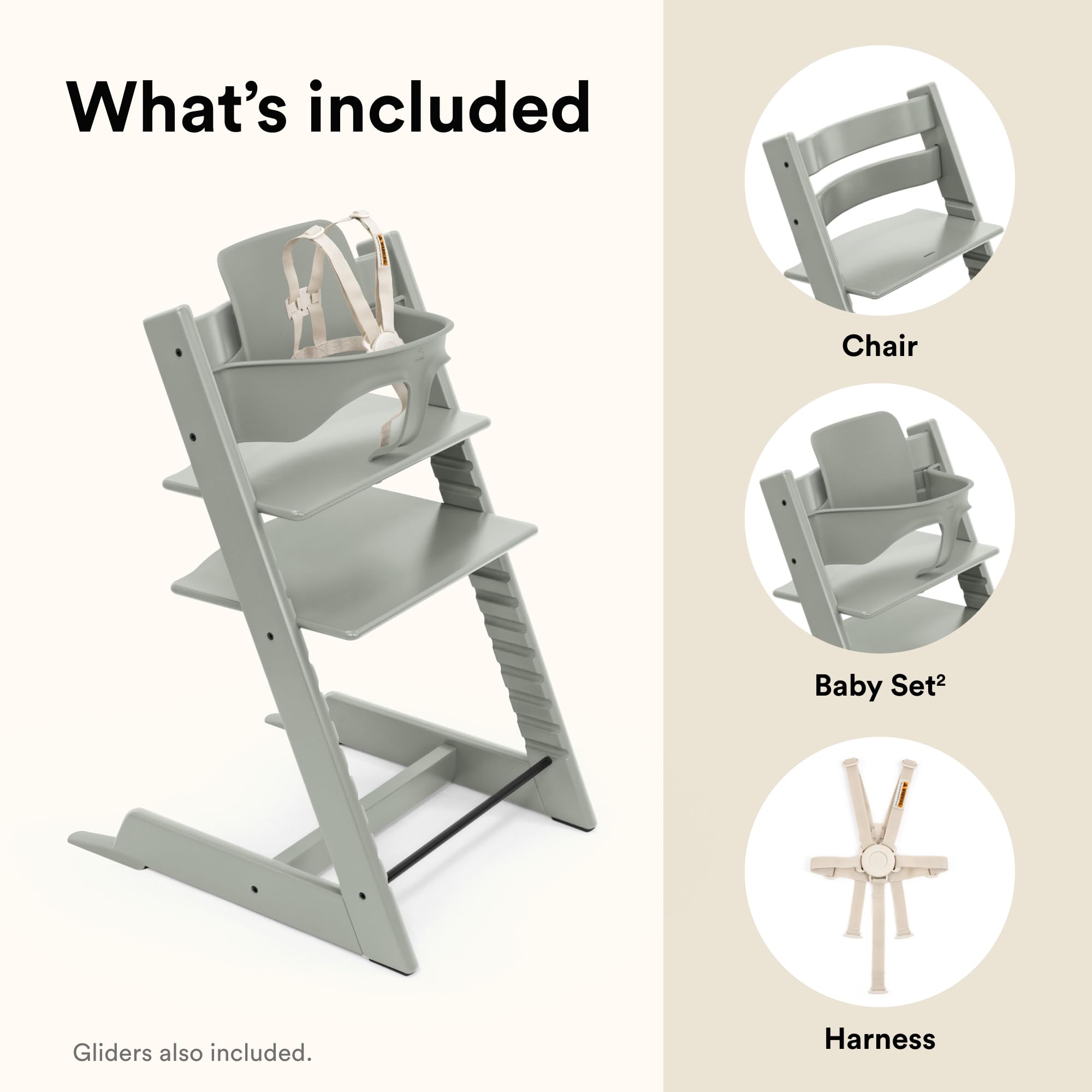 Stokke Tripp Trapp High Chair 2 family-table design invites growing kids to join meals.