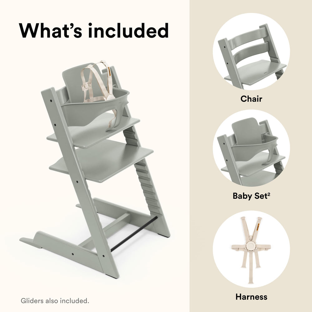 Stokke Tripp Trapp High Chair 2 family-table design invites growing kids to join meals.
