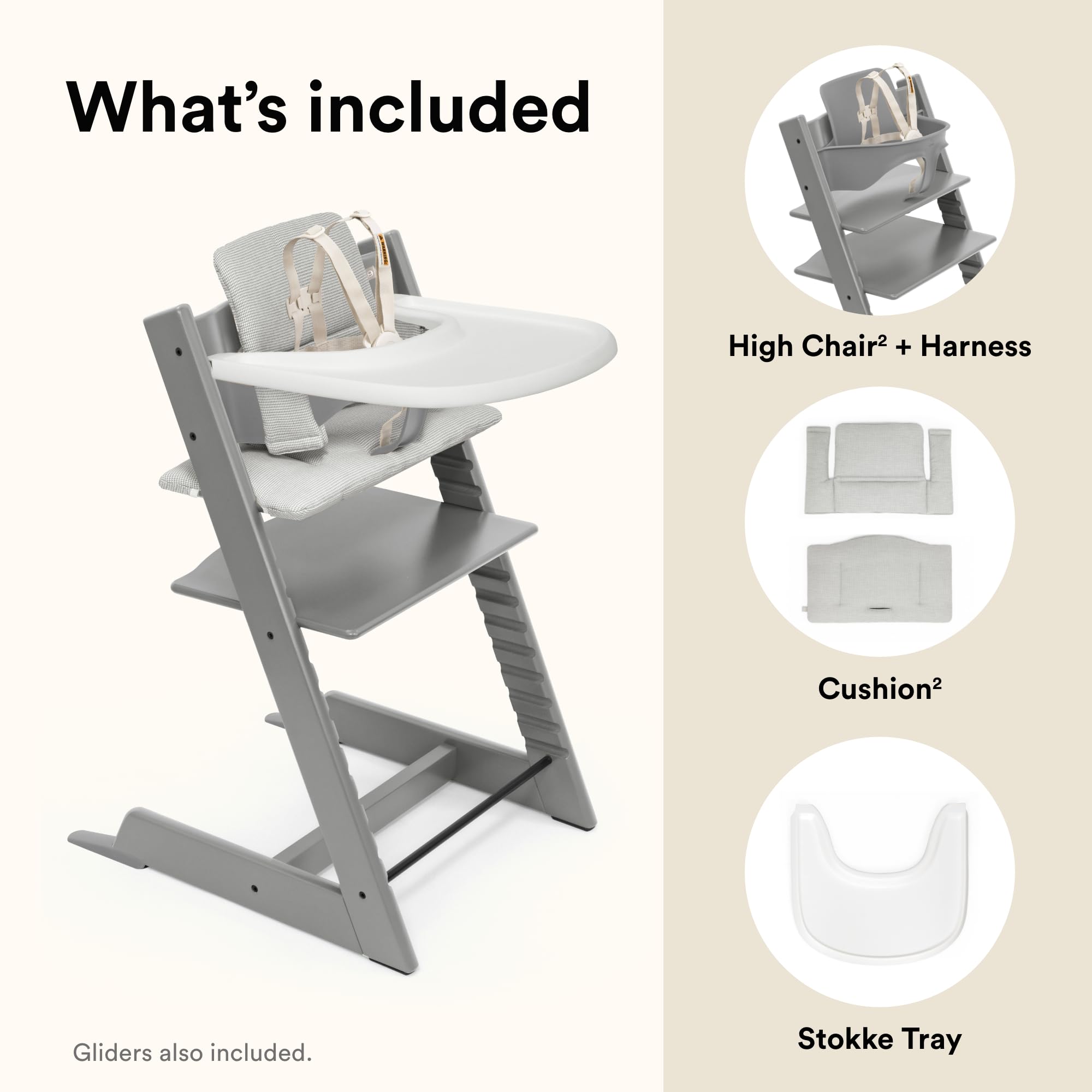 Stokke Tripp Trapp ready for table-use with family