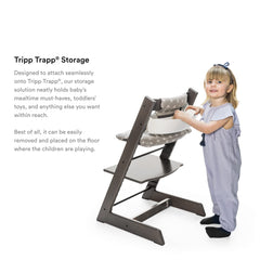 Stokke Tripp Trapp Storage dishwasher-safe design for quick cleanup.