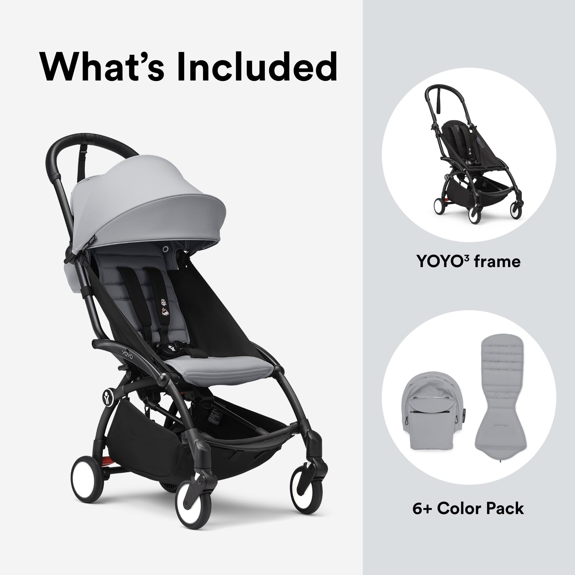 Stokke YOYO3 compatibility with BABYZEN YOYO2 for flexible upgrades